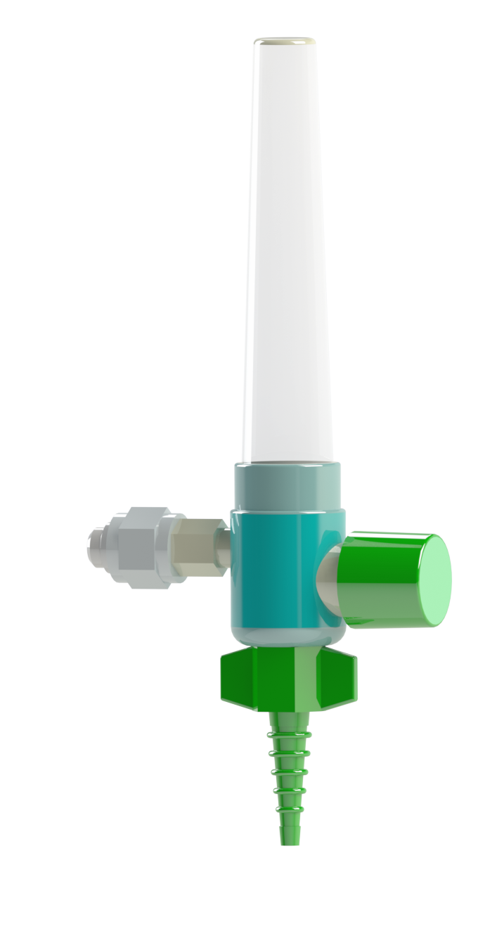 Oxygen Flowmeter, DISS, 100-6107