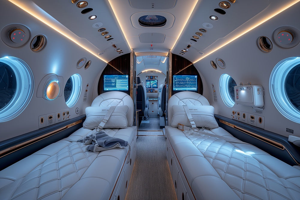 Lifeport Maps Elevate In-Flight Care With Custom Medical Aircraft Interiors – LifePort